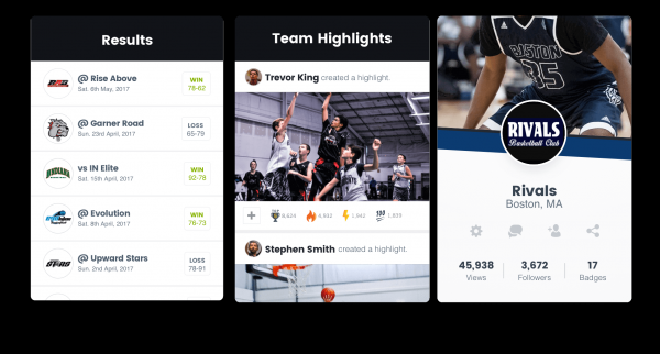 Create highlights for your basketball club.